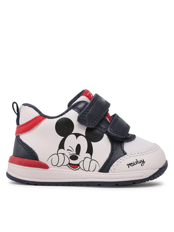 Geox Geox Обувки B Rishon Boy B350RB08554C0899 Бял