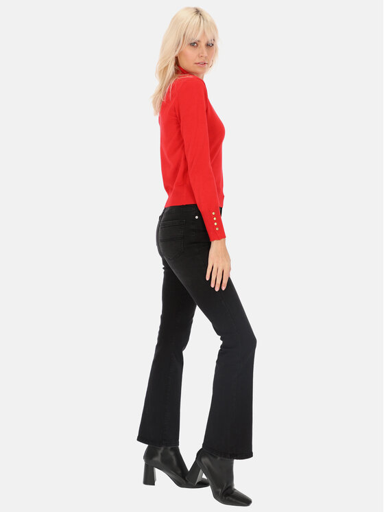 L’AF L’AF Sweter Beri Czerwony Regular Fit