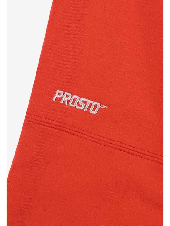 PROSTO. PROSTO. Spodnie dresowe Cut Czerwony Regular Fit