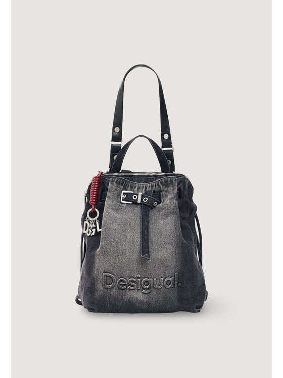 Desigual Desigual Σακίδιο BACK_HALF LOGO Μαύρο
