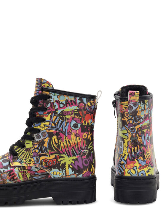 DeeZee DeeZee Škornji AVO-81587-001 Pisana