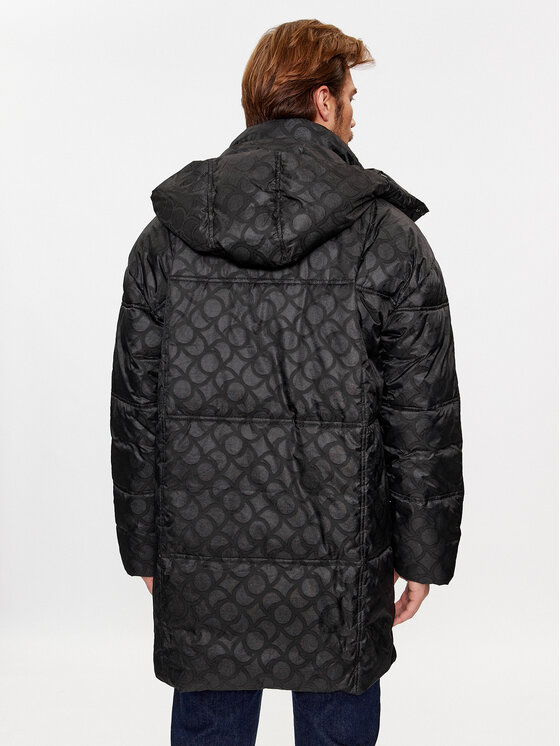Trussardi Trussardi Зимно яке 52S00945 Черен Regular Fit
