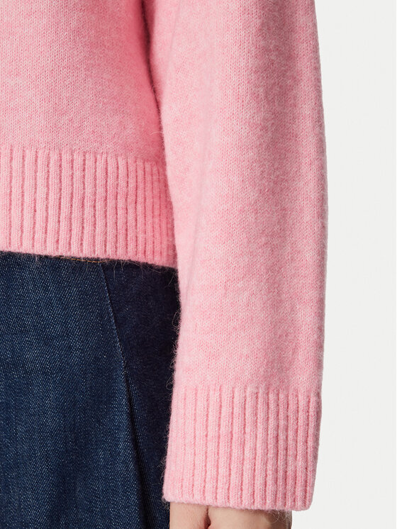 Tommy Jeans Tommy Jeans Pullover Fluffy Badge DW0DW23831 Hellrosa Regular Fit