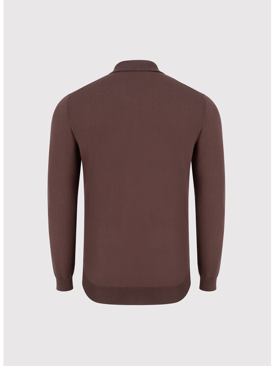 Pako Lorente Pako Lorente Sweter P26SF-2X-004 Brązowy Classic Fit