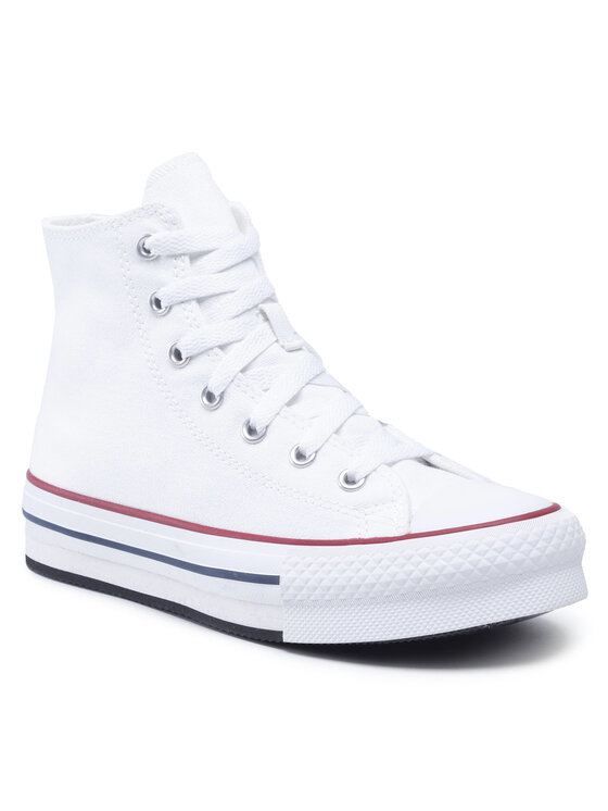 Converse Converse Plátěnky Chuck Taylor All Star Eva Lift Hi 272856C Bílá