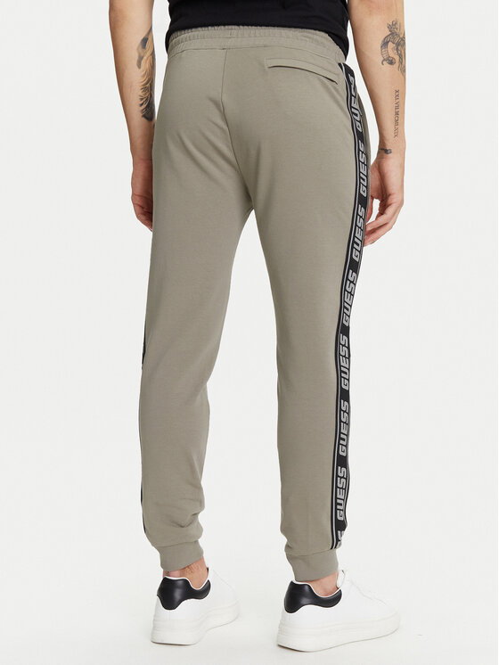 Guess Guess Melegítő alsó Z2YB19 K6ZS1 Khaki Regular Fit