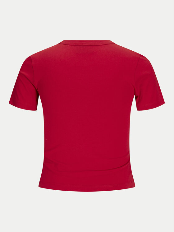 JJXX JJXX T-shirt Gigi 12277657 Crvena Stretch Fit