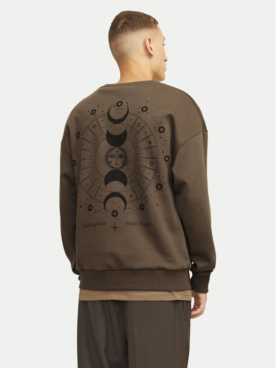 Jack & Jones Jack & Jones Bluza Mystic 12257735 Khaki Relaxed Fit
