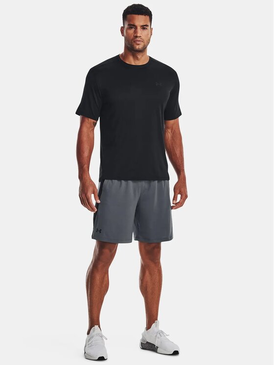 Under Armour Szorty 1376955-012 Szary Regular Fit | Modivo.pl