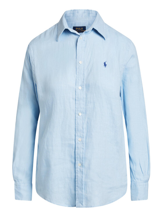 Polo Ralph Lauren Polo Ralph Lauren Marškiniai 211920516003 Mėlyna Relaxed Fit