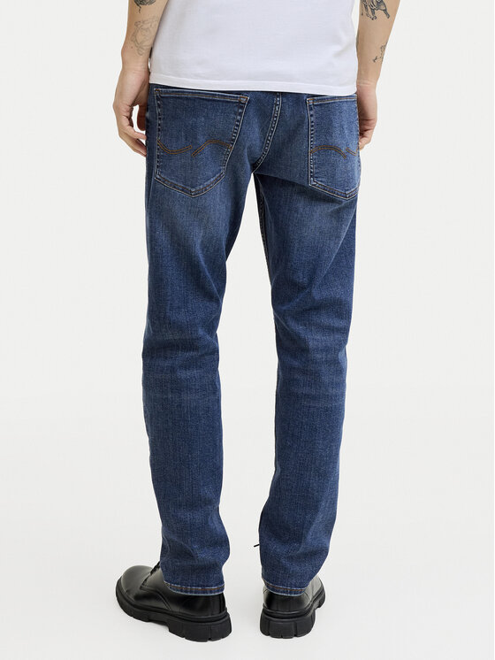 Jack & Jones Jack & Jones Farmer Mike 12289829 Kék Tapered Fit