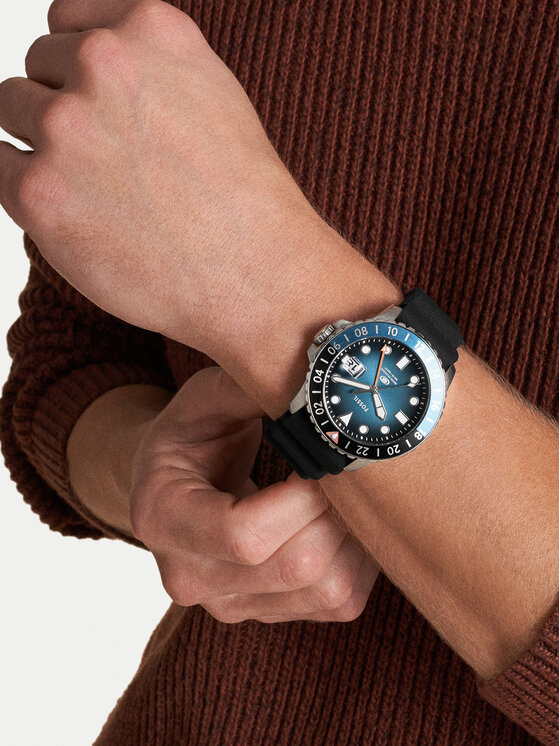 Fossil Fossil Hodinky Blue FS6049 Modrá