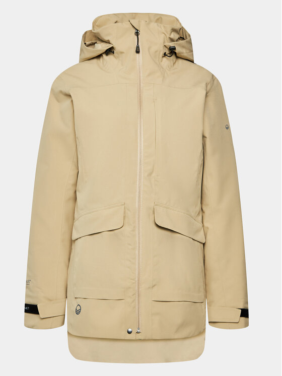 Halti Halti Parka Olhava W Dx Parka 064-0651 Beež Regular Fit