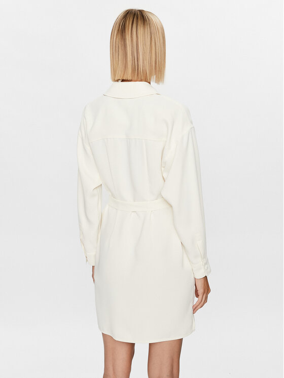 Marella Marella Vestito chemisier Echi 2332260933200 Écru Regular Fit