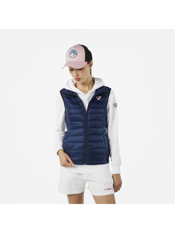 Rossignol Rossignol Bezrękawnik W Rossi Light Vest Granatowy Regular Fit
