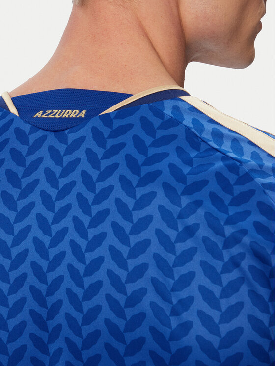 adidas adidas Technisches T-Shirt Italy 26 Home Replica JL6937 Blau Slim Fit
