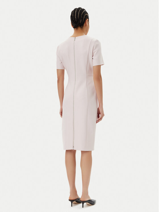 BOSS BOSS Ежедневна рокля Damaisa 50490044 Розов Slim Fit