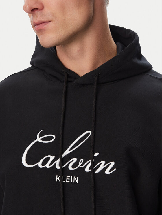 Calvin Klein Jeans Calvin Klein Jeans Majica dugih rukava LV04RH253G Crna Regular Fit