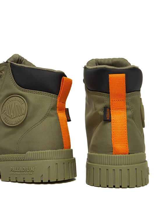 Palladium Palladium Pohodni čevlji Pampa Sp20 Cuff Wp+ 76835-308-M Zelena