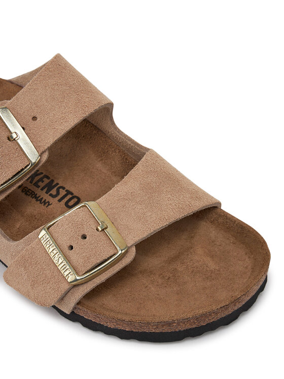 Birkenstock Birkenstock Шльопанці Arizona zamsz 1029260 Бежевий