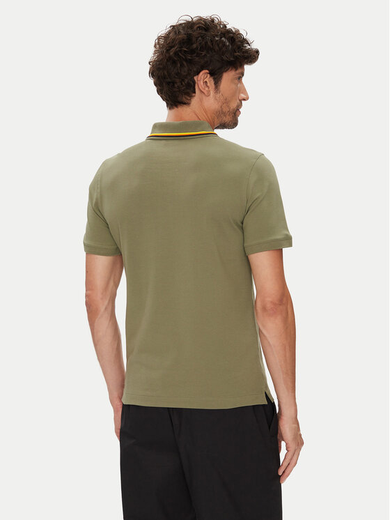 K-Way K-Way Polo Jud K1125DW Zielony Regular Fit