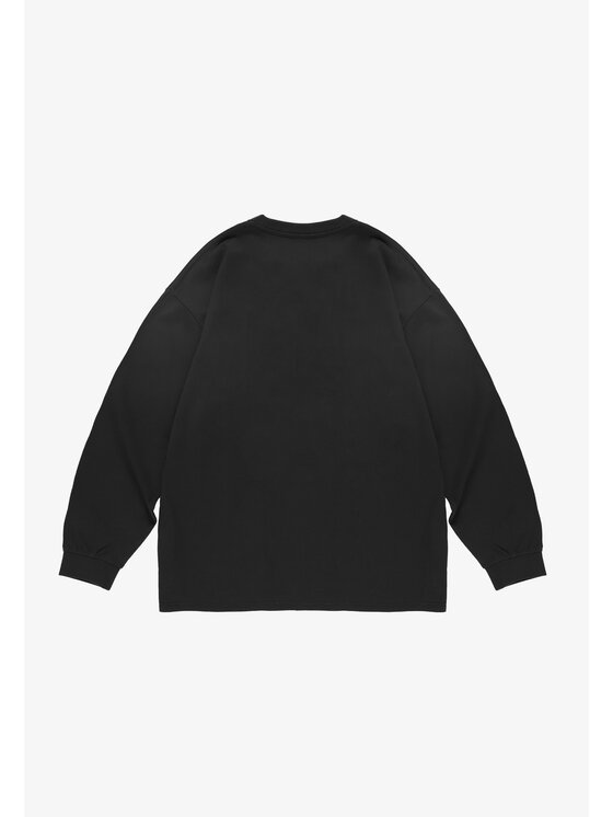 PROSTO. PROSTO. Longsleeve Splash Shield Czarny Regular Fit