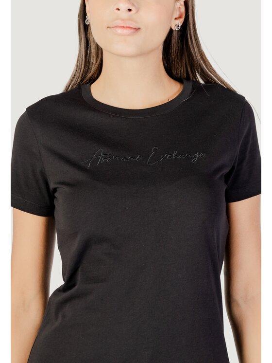 Armani Exchange Armani Exchange T-Shirt XW000839 AF10356 Czarny Casual Fit