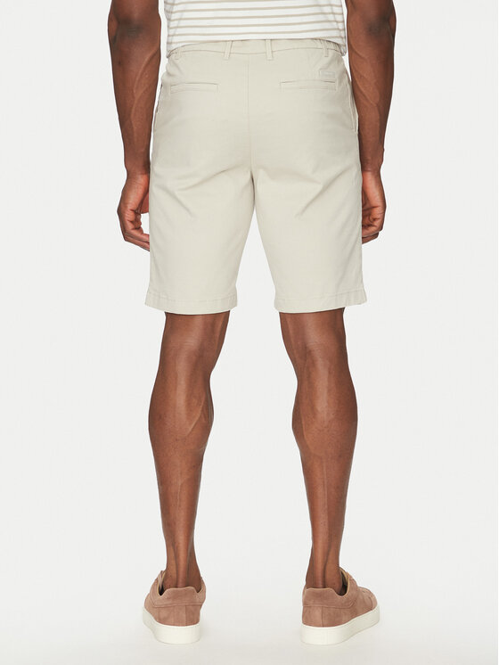 Calvin Klein Calvin Klein Kratke hlače Modern Twill Reg. Straight Short K10K114068 Bež Regular Fit