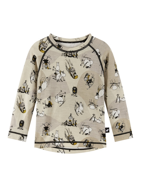 Reima Reima Set lenjerie termoactivă Moomin Trivsam 5200021B Bej