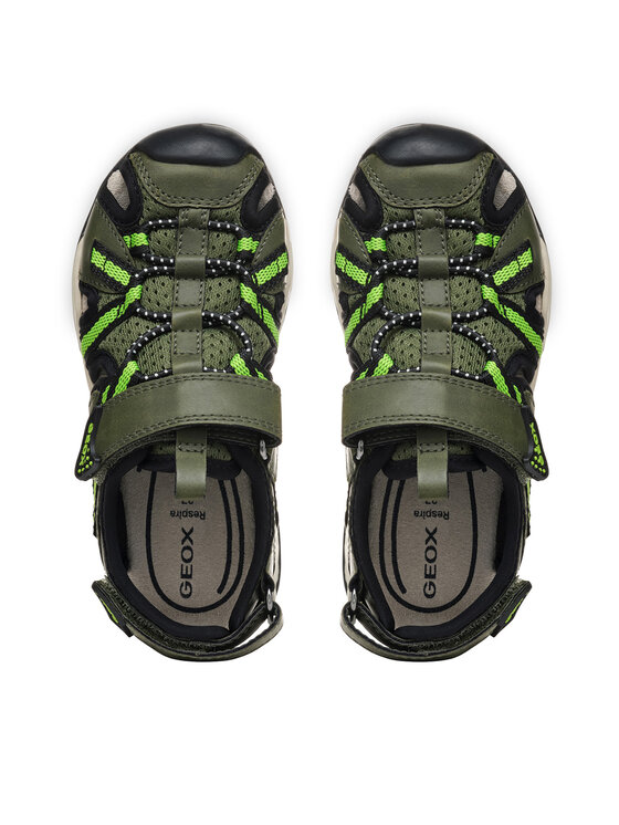 Geox Geox Basutės Jr Borealis J450RB 014ME C3222 S Chaki