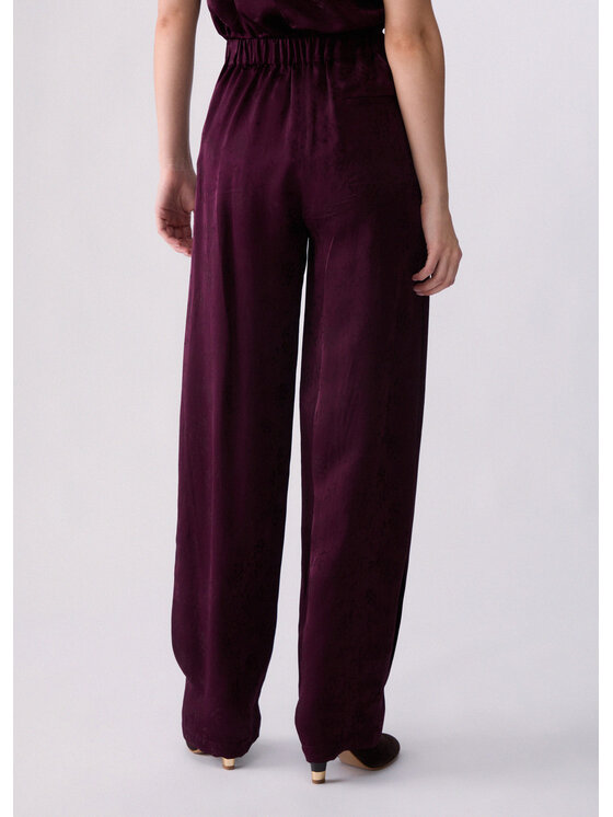 Liu Jo Liu Jo Pantalone da abito WF6133T730AX0786 Viola Regular Fit