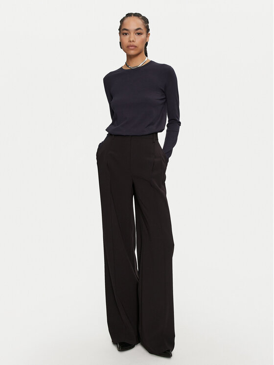 Calvin Klein Calvin Klein Sweter K20K207681 Granatowy Regular Fit