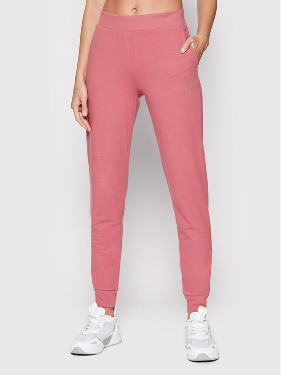 EA7 Emporio Armani Pantaloni da tuta 8NTP85 TJCQZ 1413 Rosa Regular Fit •  Modivo.it