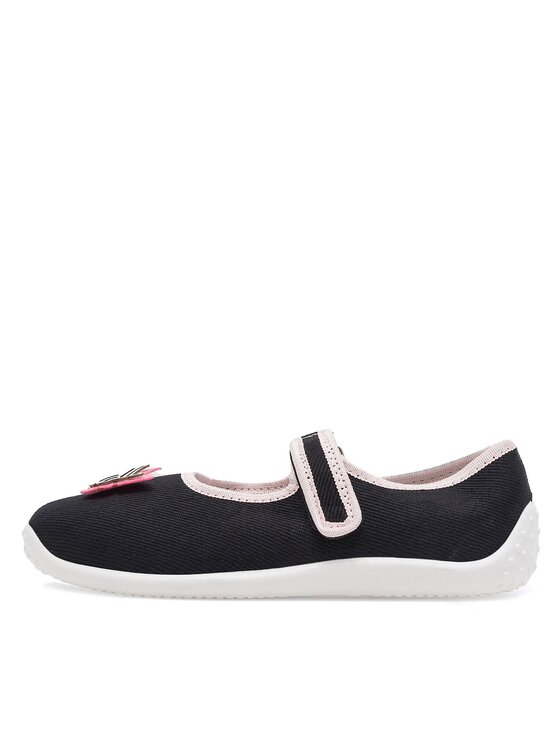 Nelli Blu Nelli Blu Papucs BALERINKI MOTYL IV Fekete