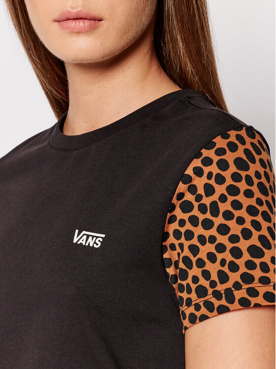 Vans leopard deals print t shirt