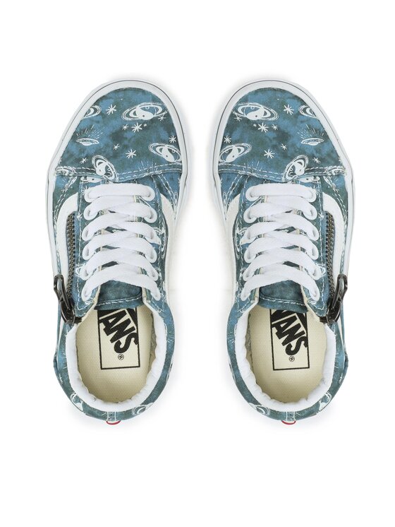 Vans Vans Tenisówki Old Skool Zip VN0A2XSM4481 Niebieski jasny