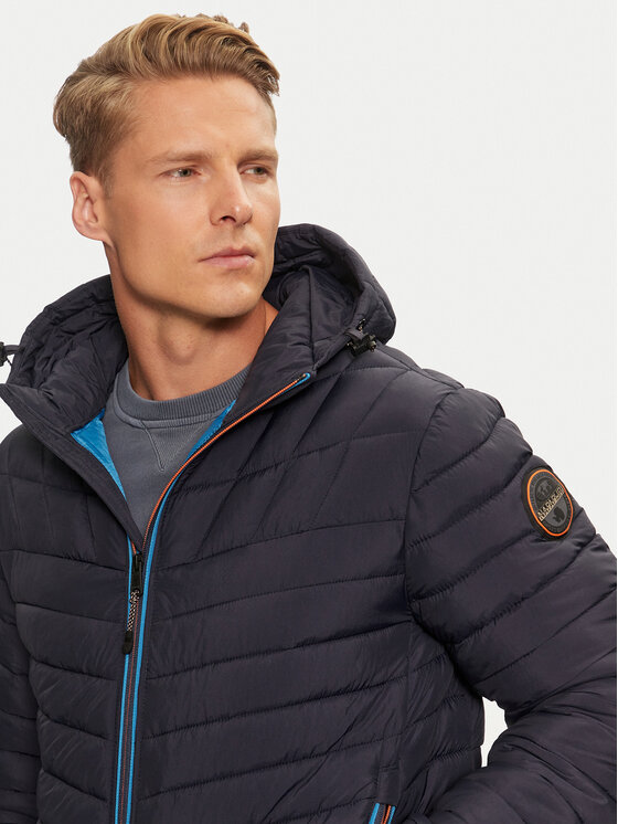 Napapijri Napapijri Zimska jakna A-Lapaz H NP0A4I26 Tamnoplava Regular Fit