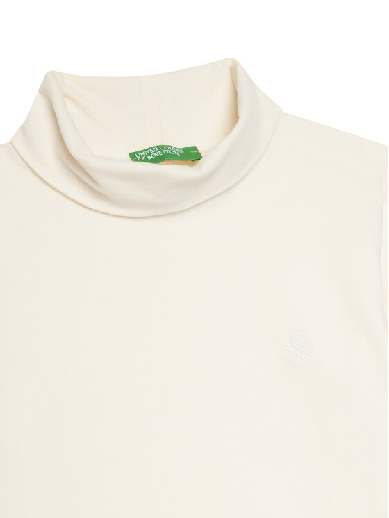 United Colors Of Benetton United Colors Of Benetton Halenka 3DKEG10JU Écru Regular Fit