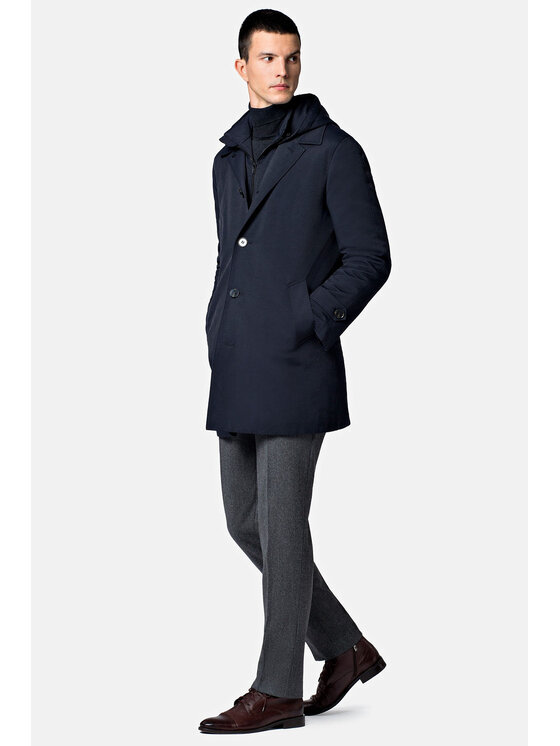Lancerto Lancerto Kurtka przejściowa Kensington Granatowy Regular Fit