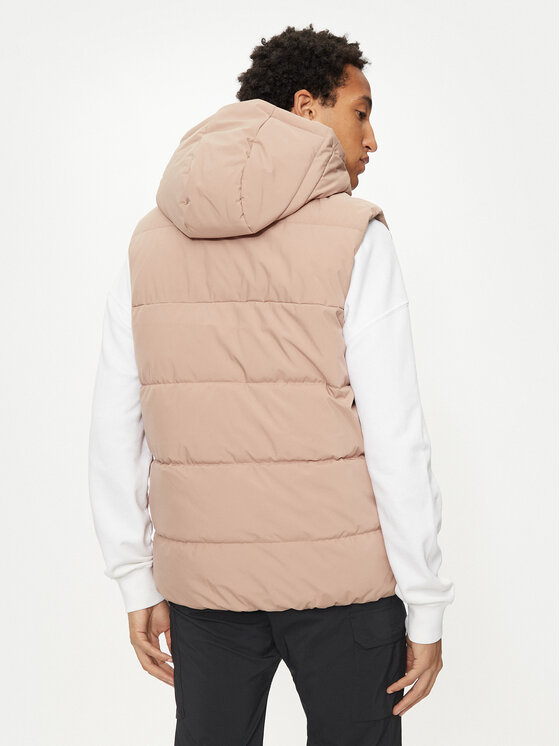 4F 4F Brezrokavnik 4FWAW24TVJAM144 Rjava Regular Fit