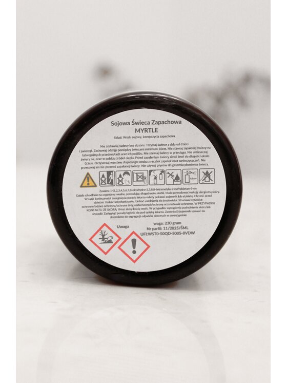 Le Collet Le Collet Świeca MYRTLE Brązowy