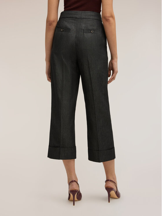 Motivi Motivi Pantaloni di tessuto P018Q004484N013 Grigio Cropp Fit