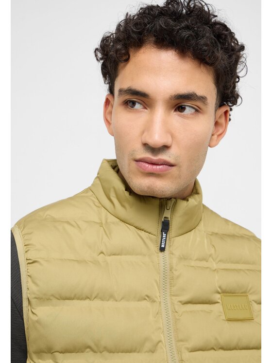 Mustang Mustang Gilet Style Dublin Beige Regular Fit