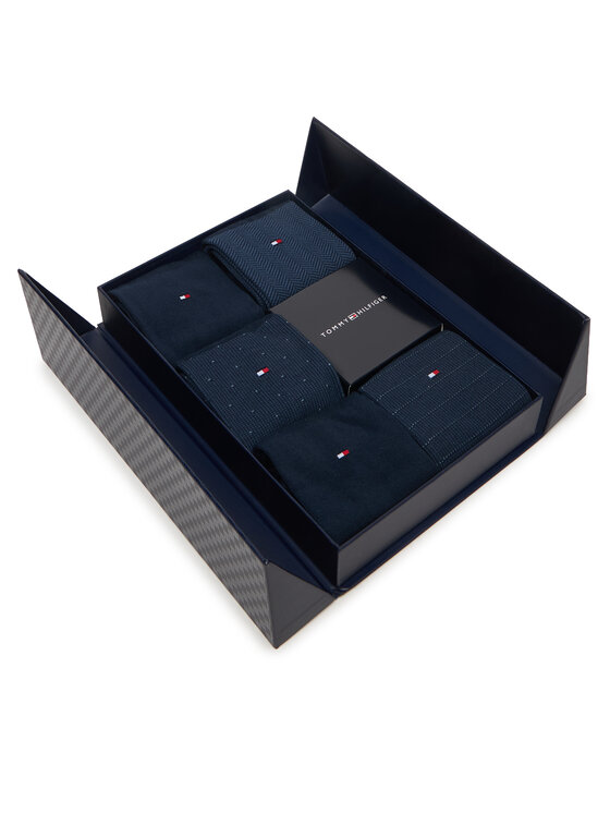 Tommy Hilfiger Tommy Hilfiger Дълги чорапи 701235374 Черен