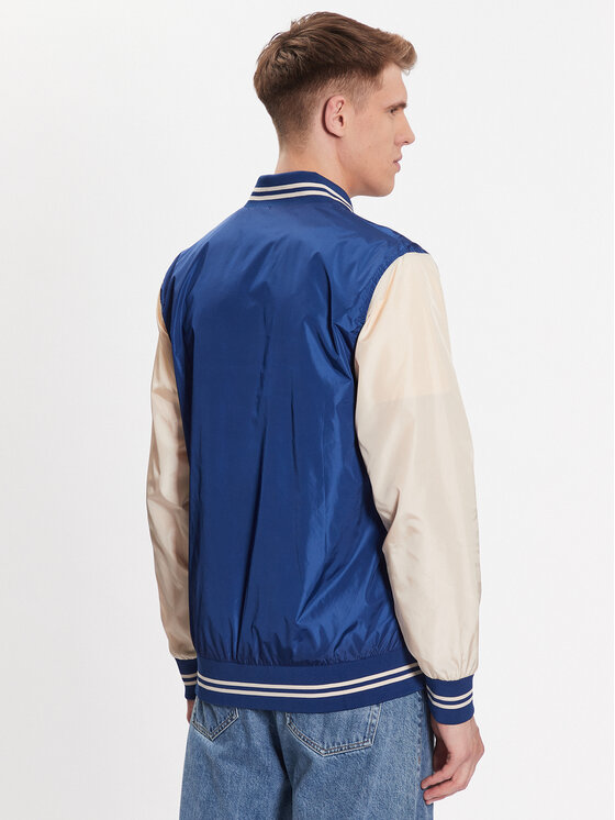 47 Brand 47 Brand Яке бомбър Los Angeles Dodgers Core 47 Drift Track Jacket Син Regular Fit