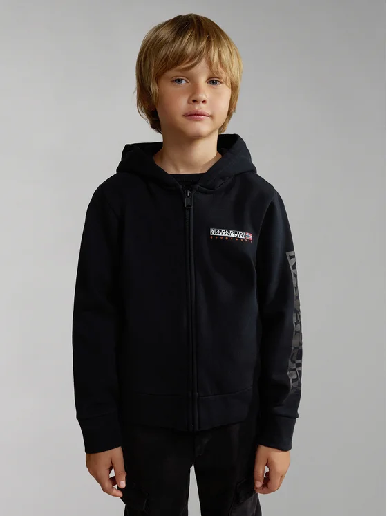 Napapijri Sweatshirt NP0A4HG7 D Schwarz Regular Fit