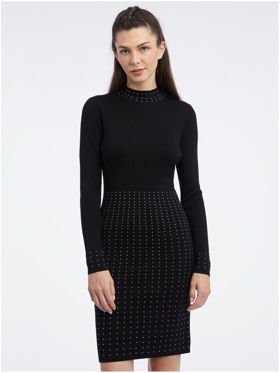 Orsay Orsay Sukienka 530417660000__M Czarny Regular Fit