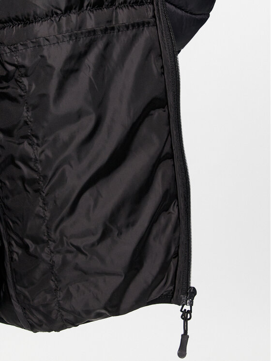 Brave Soul Brave Soul Prijelazna jakna MJK-HIKEHOODBLK Crna Regular Fit