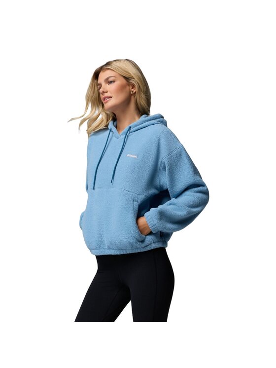 Columbia Columbia Polar Timber Meadow MTR Sherpa Fleece Hoodie 2173461447 Niebieski Regular Fit