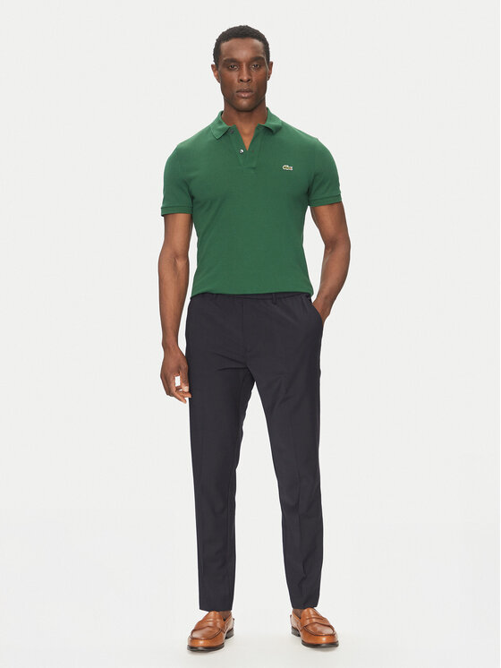 Lacoste Lacoste Polo PH4012 Zielony Slim Fit